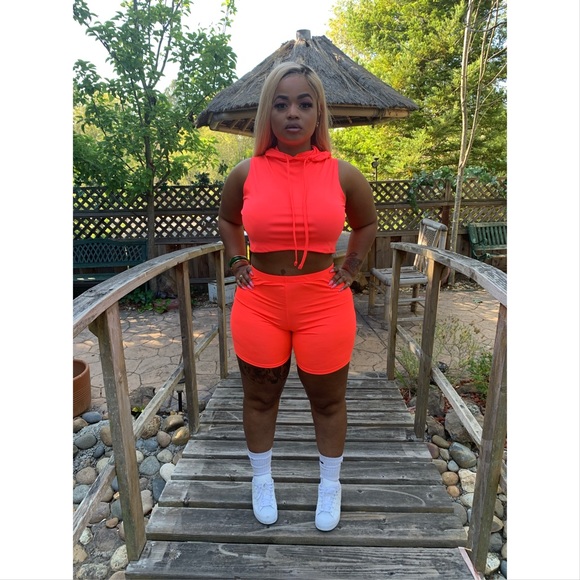 Pants - 🔥Hot Girl Biker Short Set 🔥